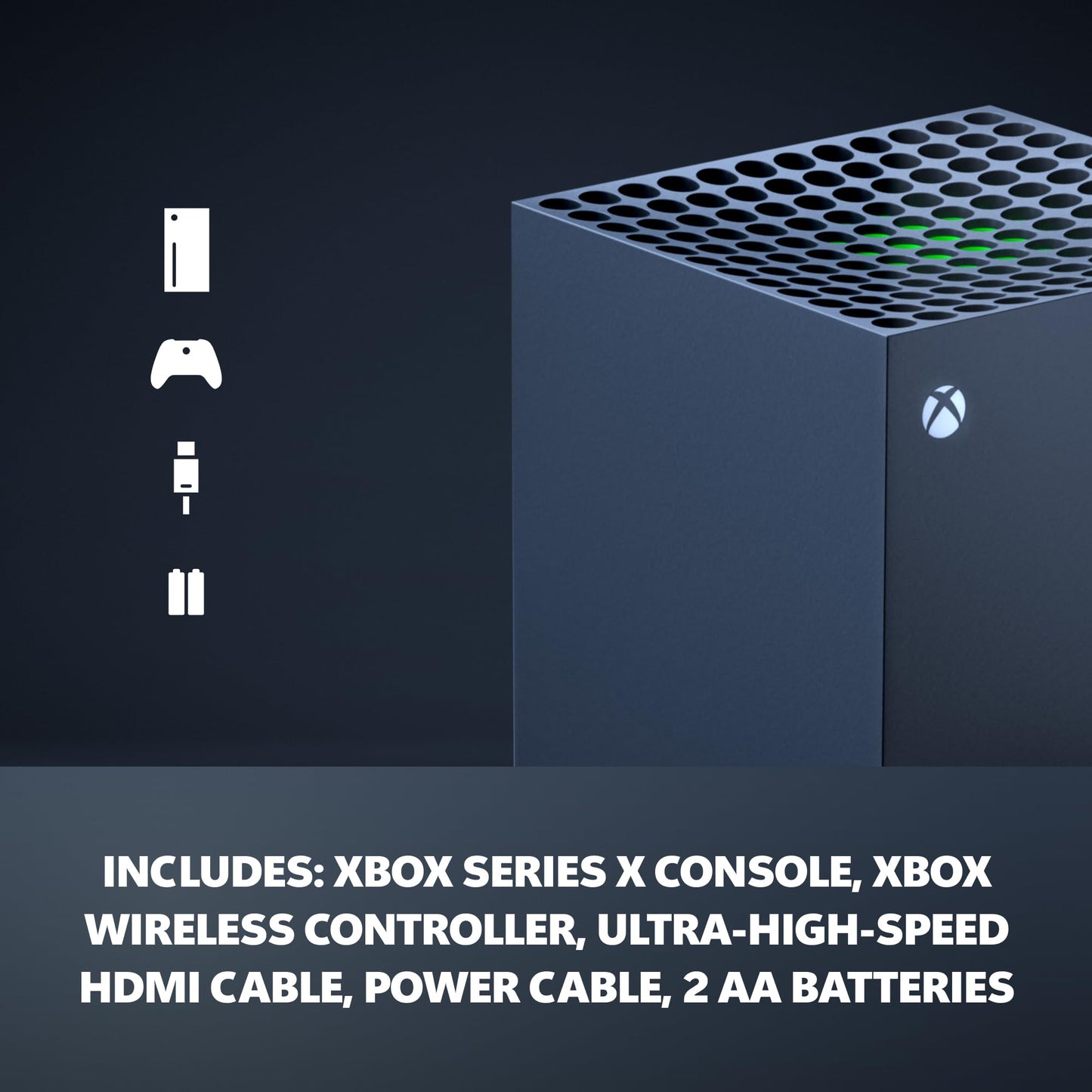 Xbox Series X - All Digital Gaming Console - 1TB SSD - Includes Wireless Controller - 4K Gaming - 120FPS - Robot White