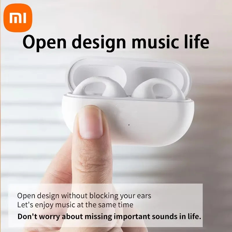 Xiaomi T7500 Bluetooth Earphones Wireless HiFi Stereo Sports Earphones Bone Conduction Headphones With Microphone For Game Music