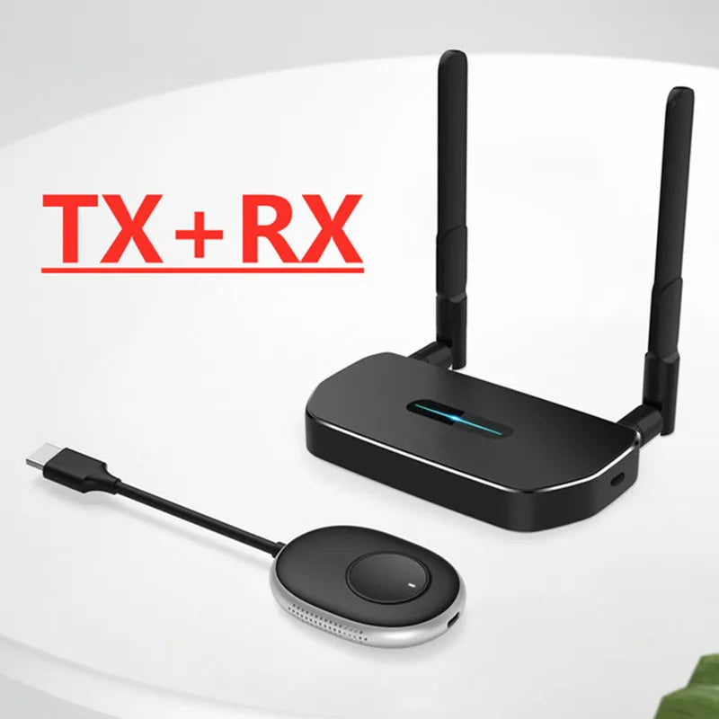 5G 50M Wireless HDMI Extender Video Transmitter and Receiver 1 To 4 4K Screen Share Switch for PS4 Camera PC To TV Stick