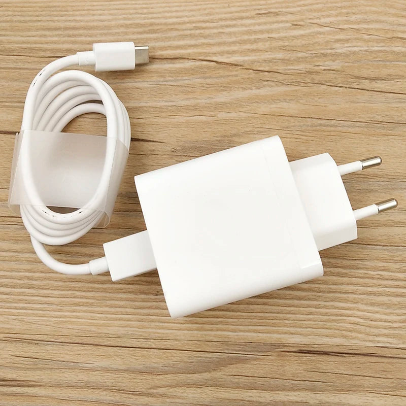 Original 67W Supervooc Fast Charger EU/US/UK Wall Adapter For OPPO Reno 5 6 7 Pro Find X3 Neo X5 Realme GT2 Vooc USB TypeC Cable