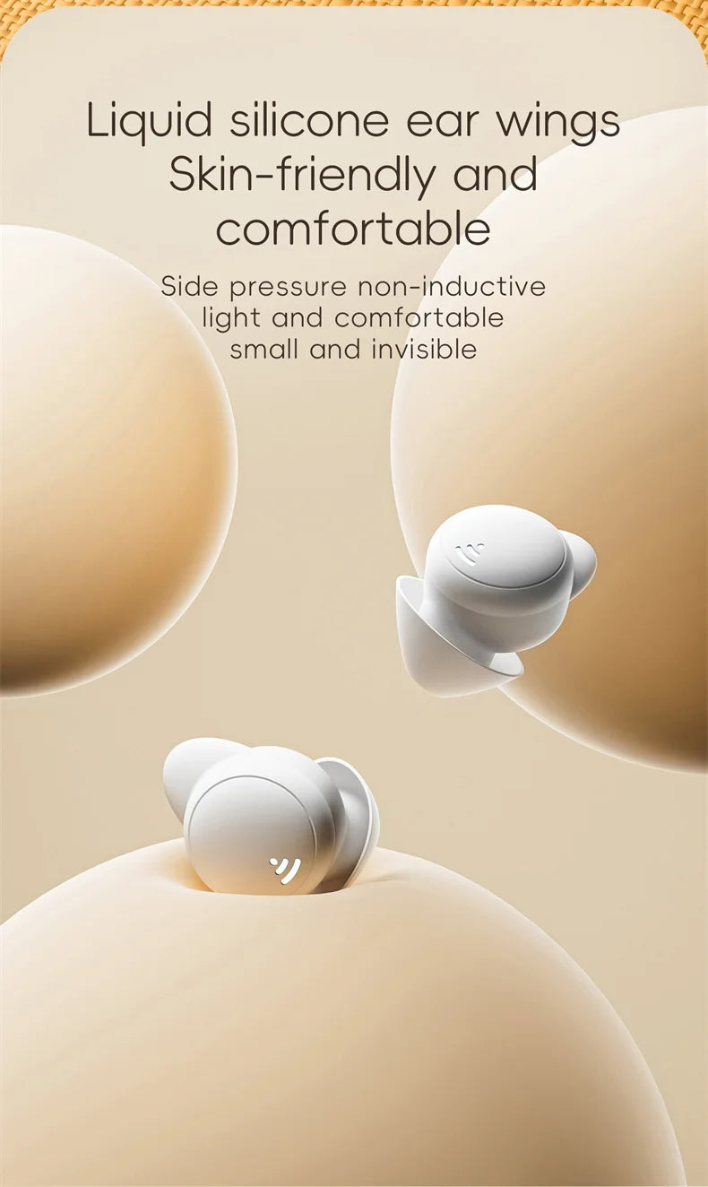 Ear Buds Sleep Headphone Sleep Earbuds for Side Sleepers Wireless Bluetooth 5.4 Mini Invisible Ultra-light Comfortable Earphones