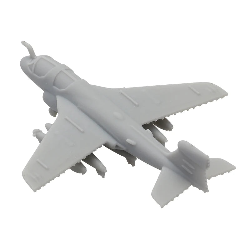 5PCS EA-6b Prowler Electronic Warfare Aircraft Length 26mm/45.5mm/52mm Electric Fighter Aeroplane for DIY Hobby Toys Display