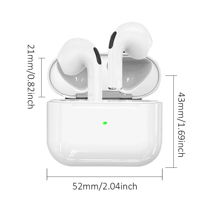 Ear Buds For Iphone Headphones with Space Voice/Shared Audio/Wireless Charging/BT5.3 in-Ear Hi-fi Stereo Wireless Earbuds