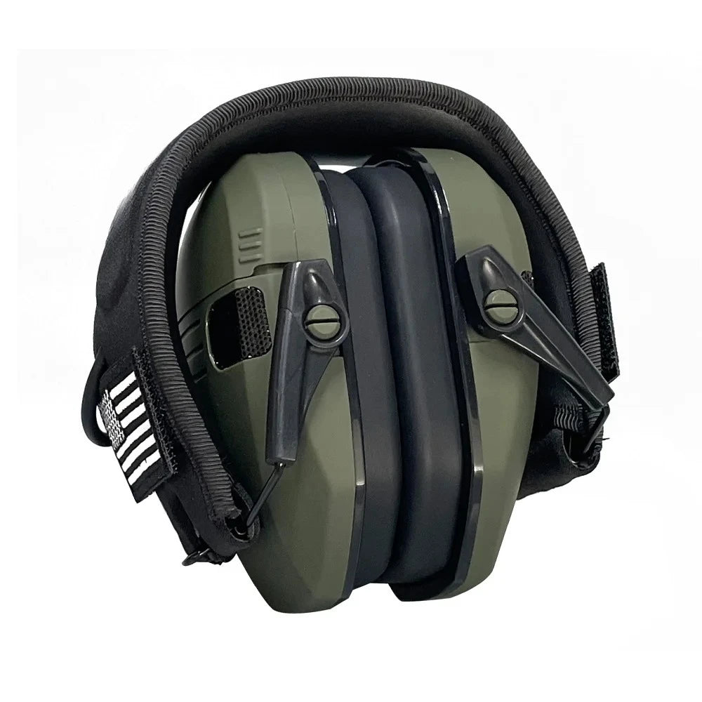 Electronic Hunting Noise-Canceling Earmuff Tactical Active Hearing Protection Headset Sound Pickup Headphone NRR 23dB