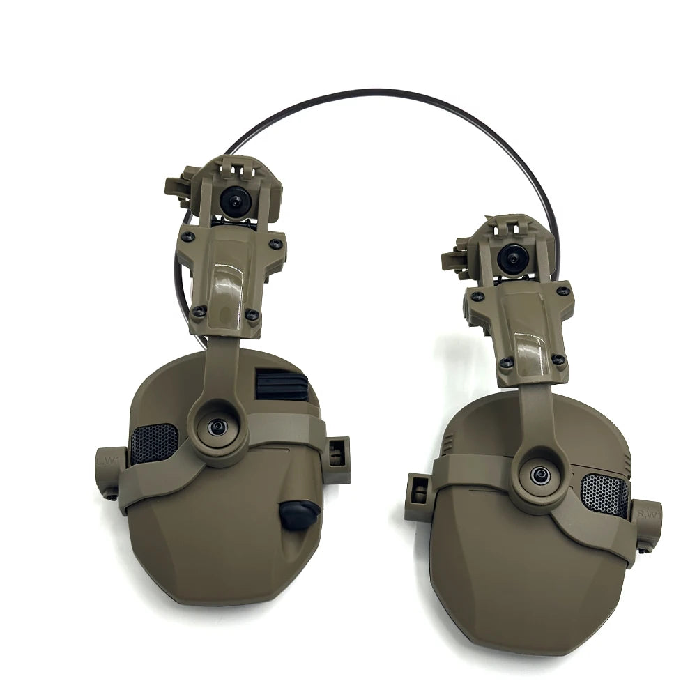 Electronic Hunting Noise-Canceling Earmuff Tactical Active Hearing Protection Headset Sound Pickup Headphone NRR 23dB