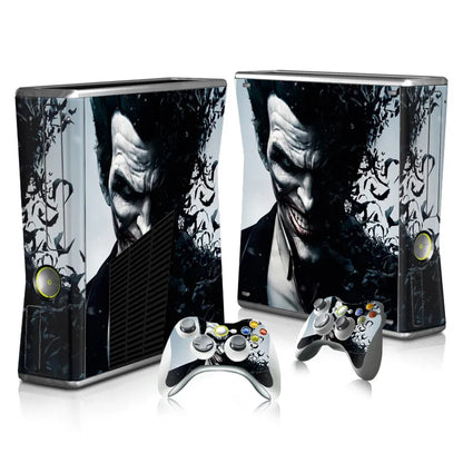 New Film Skin Sticker Decal Cover For Xbox 360 Slim Console Protector Vinyl Skin Sticker Controllers