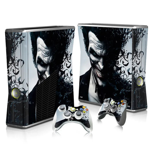 New Film Skin Sticker Decal Cover For Xbox 360 Slim Console Protector Vinyl Skin Sticker Controllers