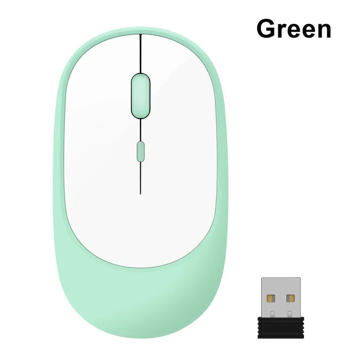 Wireless Bluetooth Mouse gamer Rechargeable Dual Modes 4.0 + USB mouse for MacBook PC iPad Computer laptop accessories