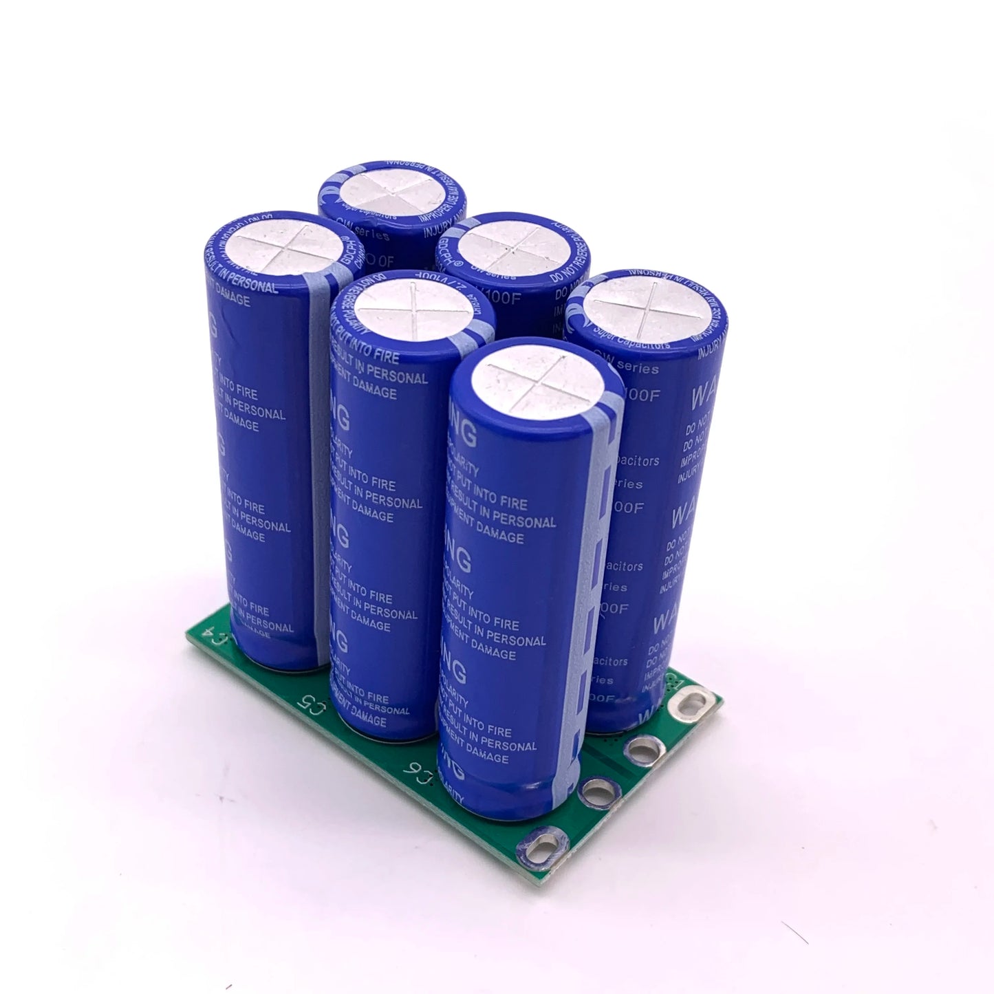 6pcs/set Supercapacitor automotive electronic rectifier car 16V16.6F 2.7V100F instead of 16V20F