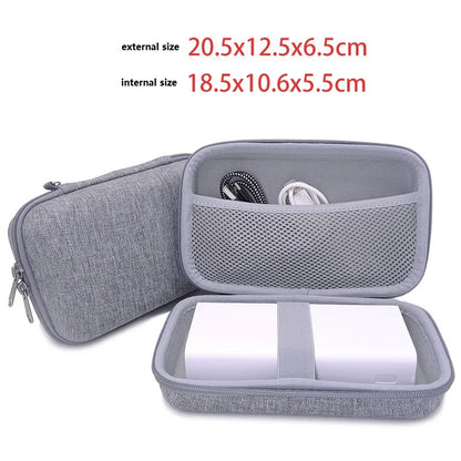 Hard drive case Power Bank Portable Charger High Capacity 10000mAh 26800mAh 20000mAh External Battery case for Anker/Romoss