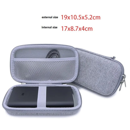 Hard drive case Power Bank Portable Charger High Capacity 10000mAh 26800mAh 20000mAh External Battery case for Anker/Romoss