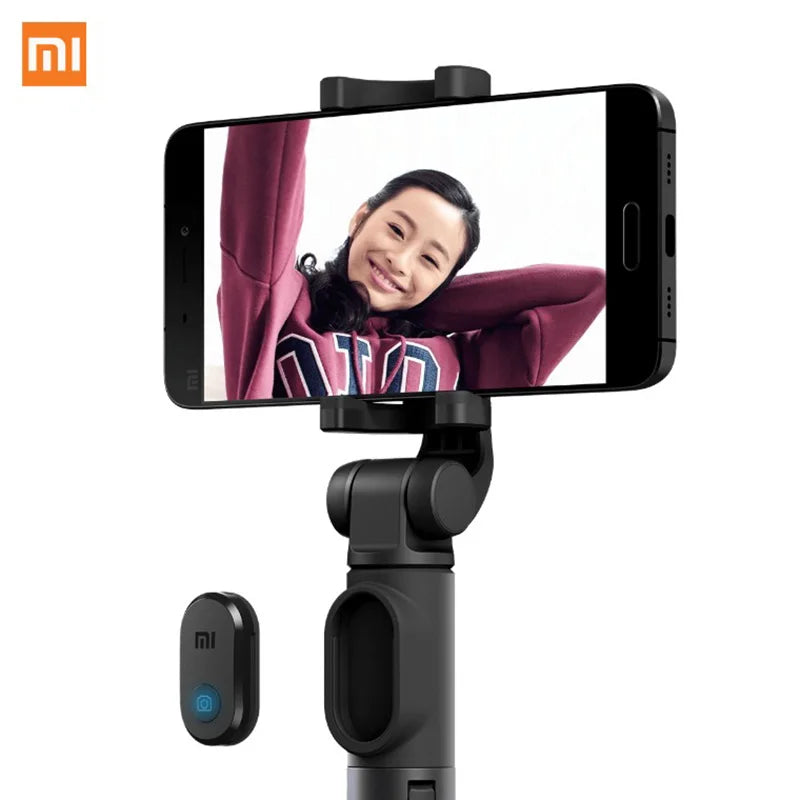 Xiaomi Foldable Tripod Selfie Stick Bluetooth-compatible Wireless Remote Shutter Handheld Selfie Stick For iPhone Android Device