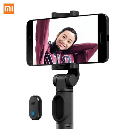 Xiaomi Foldable Tripod Selfie Stick Bluetooth-compatible Wireless Remote Shutter Handheld Selfie Stick For iPhone Android Device