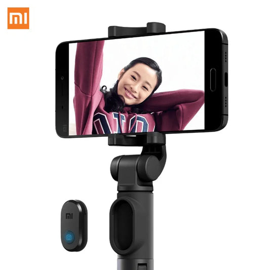 Xiaomi Foldable Tripod Selfie Stick Bluetooth-compatible Wireless Remote Shutter Handheld Selfie Stick For iPhone Android Device