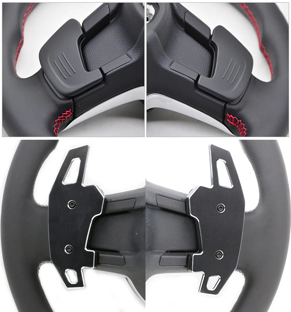 Car Steering Wheel DSG Shift Paddles extension shifters Stickers for VW Volkswagen Golf7 GTI R Rline GTE GTD MK7 Car Accessories