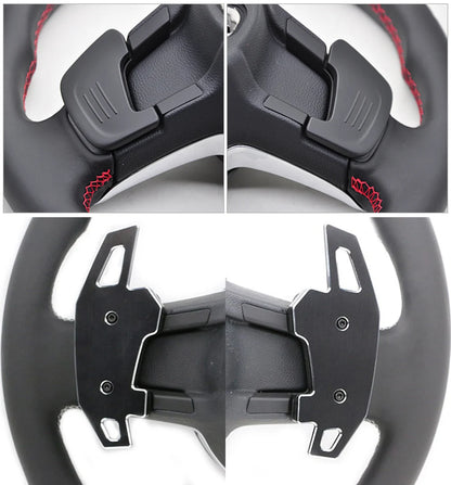 Car Steering Wheel DSG Shift Paddles extension shifters Stickers for VW Volkswagen Golf7 GTI R Rline GTE GTD MK7 Car Accessories