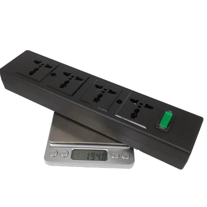 Universal 4-bit Socket C14 AC Connector With Switch US AU UK Italy South Africa India PDU Socket C13 Power connector Socket 13A