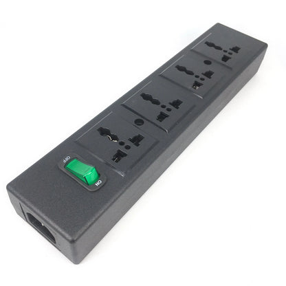 Universal 4-bit Socket C14 AC Connector With Switch US AU UK Italy South Africa India PDU Socket C13 Power connector Socket 13A