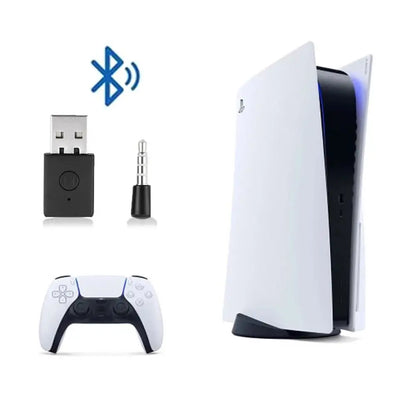 Wireless 5.0 Bluetooth-compatible Adapter USB Transmitter VF Receiver for PS4/PS5 PC Audio Adapter Converter