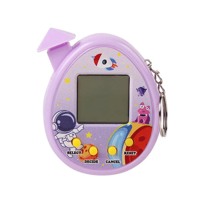 Electronic Pets Game Toys Virtual Tamagotchi Original Digital Animals Toys Mini Screen Game Machine Keychain Children's Toys