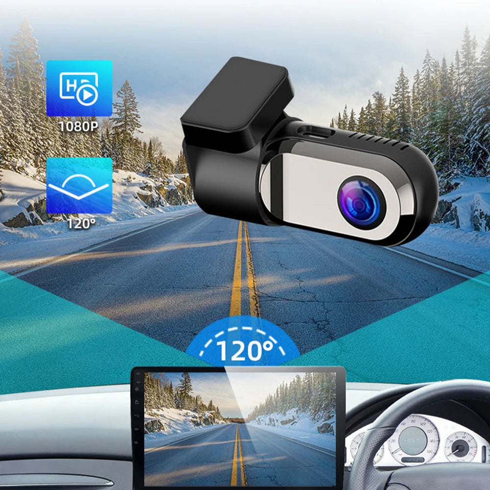 TAVALER Wiring-Free High Definition Driving Recorder USB720P/WIFI1080 Universal Invisible Portable Car Electronic Recorder