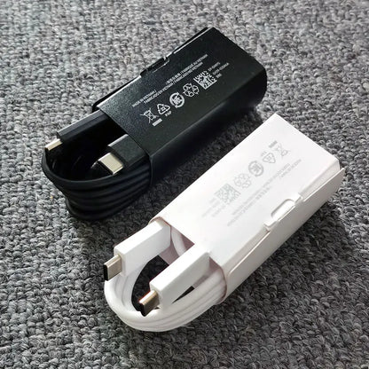 Samsung 45W PD Charger Super Fast Charging Adapter For Galaxy S24 S20 S21 S22 S23 Ultra Z Flip Fold 6 5 4 3 2 For iPhone 15 Pro