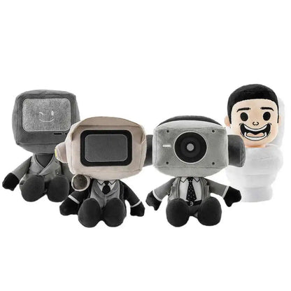 Skibidi Toilet Astro Duchess Speaker Plush Toy Skibidi Toilet TV Man Upgraded Speakerman Cameraman Stuffed Animal Soft Toy Gift