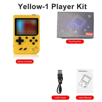 Portable Built-in 400 FC Games 8-Bit Retro Handheld Game Console Case 3.0 Inch LCD Screen Video Game Player Kids New Year Gift