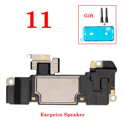 Earpiece Top Speaker Repair Part For iPhone X XR XS 11 12 13 14 Mini Pro Max Plus Ear Listening Speaker Ringer inner Flex Cable