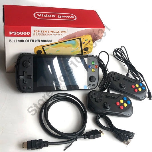 PS5000 5 inch Portable Handheld Game Console for PS1/MAME/MD/NES/SNES Video  Gaming Modern Portable gaming console