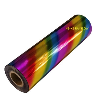 21cm x 120m Gold And Silver Laser Printer Holographic Hot Roll Stamp Toner Reactive Minc Foil