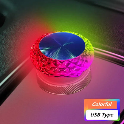 Car Mini USB LED Ambient Light Decoration Atmosphere Lamps Car nterior Environment Auto Computer Portable Lights Car Accessories