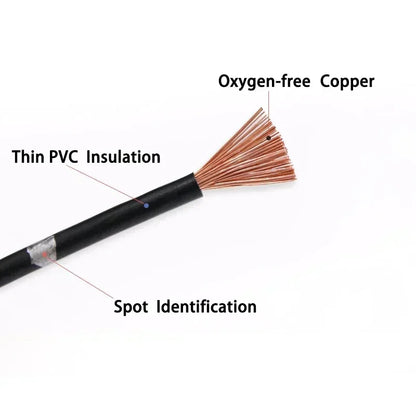 5~100m 22AWG AVSS Car Wire Thin PVC Insulation Pure Copper Line 0.3mm Square Modified Wire Speaker Audio Cable Automotive Wires