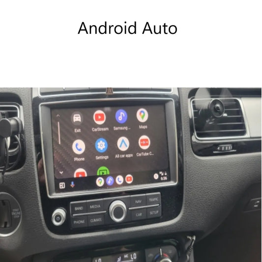 Wireless Carplay Android Auto Module For VW Volkswagen Touareg RNS850 2011-2019 Mirror Link AirPlay Box Recoder Car Accessories
