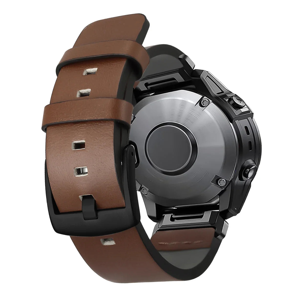 Leather Strap for Garmin Fenix 6X 6 Pro 7X 7 26mm 22mm Quick Fit Watch Band Wristband Forerunner 935 945 955 Smartwatch Bracelet