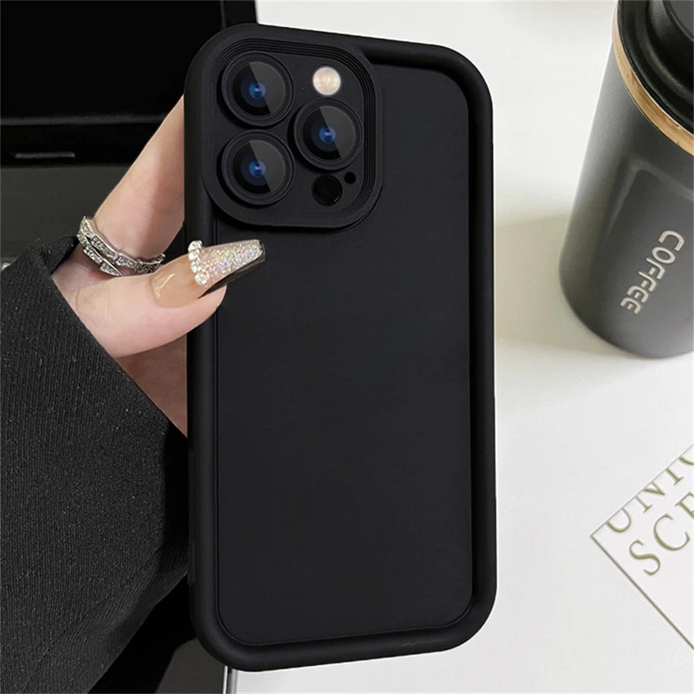Cute Korean 3D Bear Candy Liquid Phone Case For iPhone 11 13 12 14 15 Pro Max XR XS Max 7 8 Plus Cartoon Cover