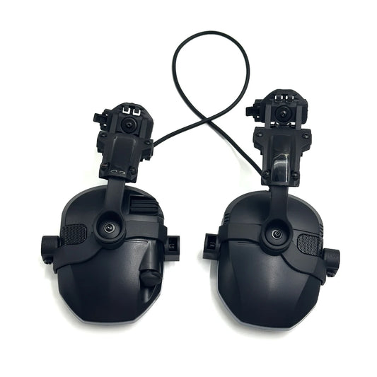 Electronic Hunting Noise-Canceling Earmuff Tactical Active Hearing Protection Headset Sound Pickup Headphone NRR 23dB