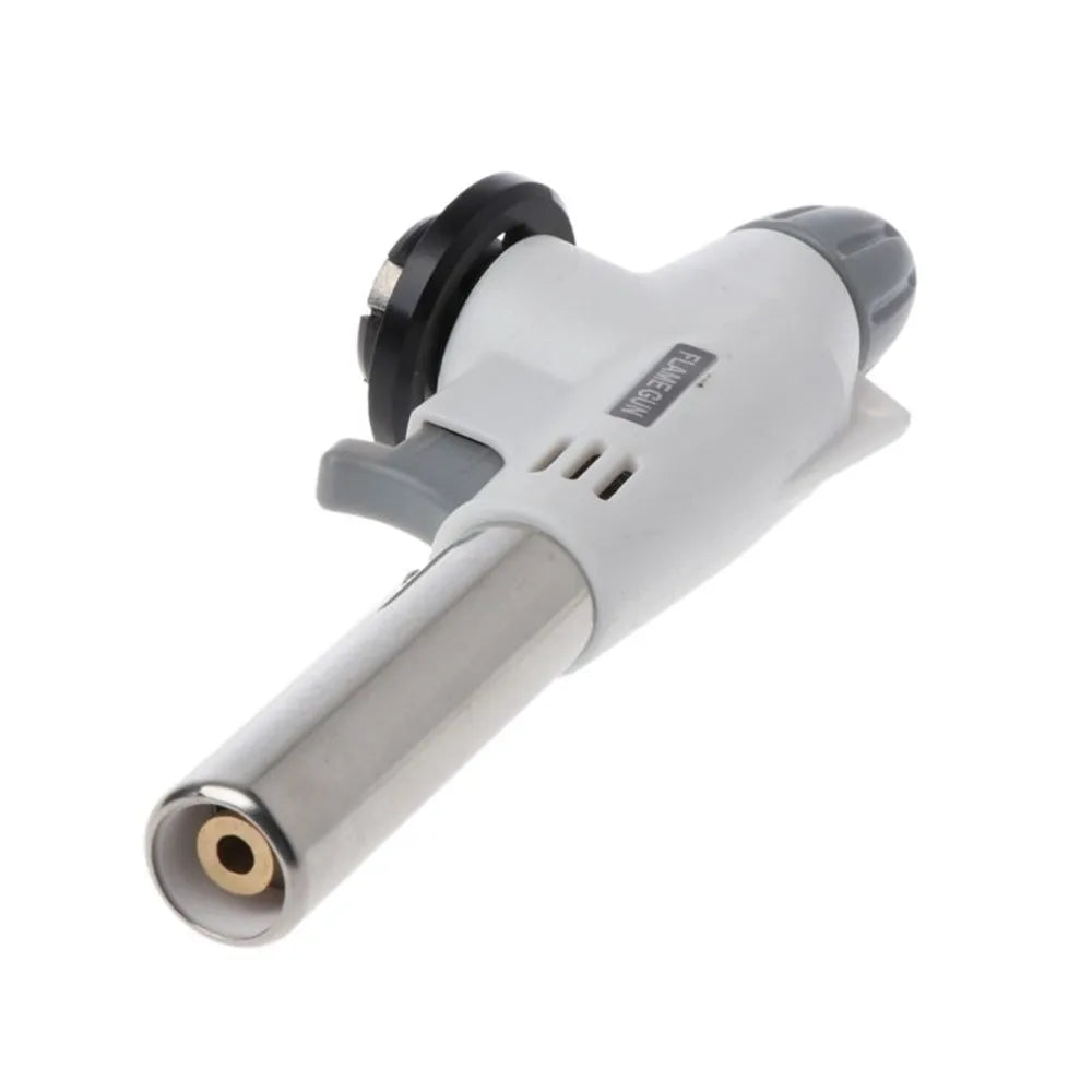 Gas Torch Flame Gun Cooking Soldering Butane Automatic Electronic Gas Welding burner Lighter Gas Welding Torch Gas Burner Flame