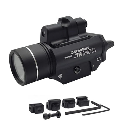 TR-1 Tactical Flshlight HL 800 Lumen LED Electronic Weapon Light Fit 20mm Rail Airsoft Weapon Hunting Flashlight