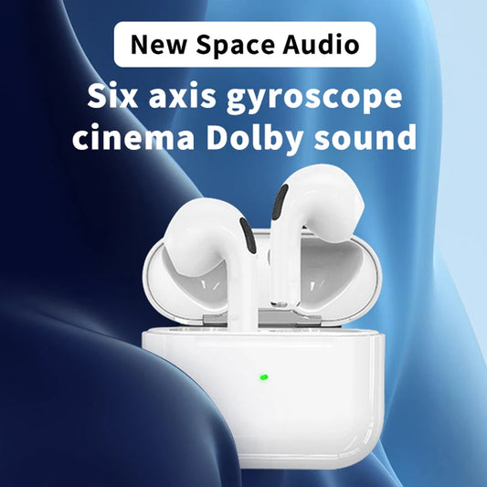 Ear Buds For Iphone Headphones with Space Voice/Shared Audio/Wireless Charging/BT5.3 in-Ear Hi-fi Stereo Wireless Earbuds