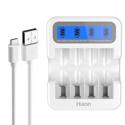 1.5V AAA Rechargeable Battery 1100mWh lithium 1.5v aaa Li-ion Battery 3a 1.5v Batteries+Charger For 1.5V AA AAA li-ion Battery