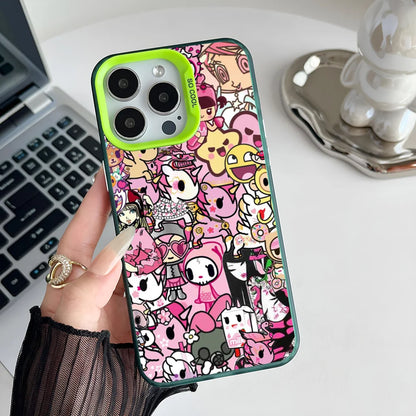 Epc Japan T-Tokidokis Phone Case IMD Phone Case For IPhone 16 15 14 13 12 11 Pro Max Plus Color Silver Cover