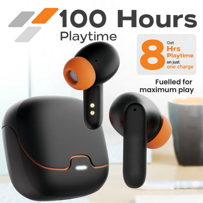 Dual Microphone ENC Noise Reduction Bluetooth Eaphones IPX5 Waterproof Fast Charging Low Latency Play Game Listen Music Earbuds