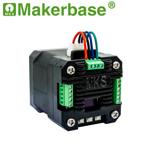 Makerbase MKS SERVO42D NEMA17 Closed Loop Stepper Motor Driver CNC 3D Printer For Gen_L FOC Quiet and Efficient
