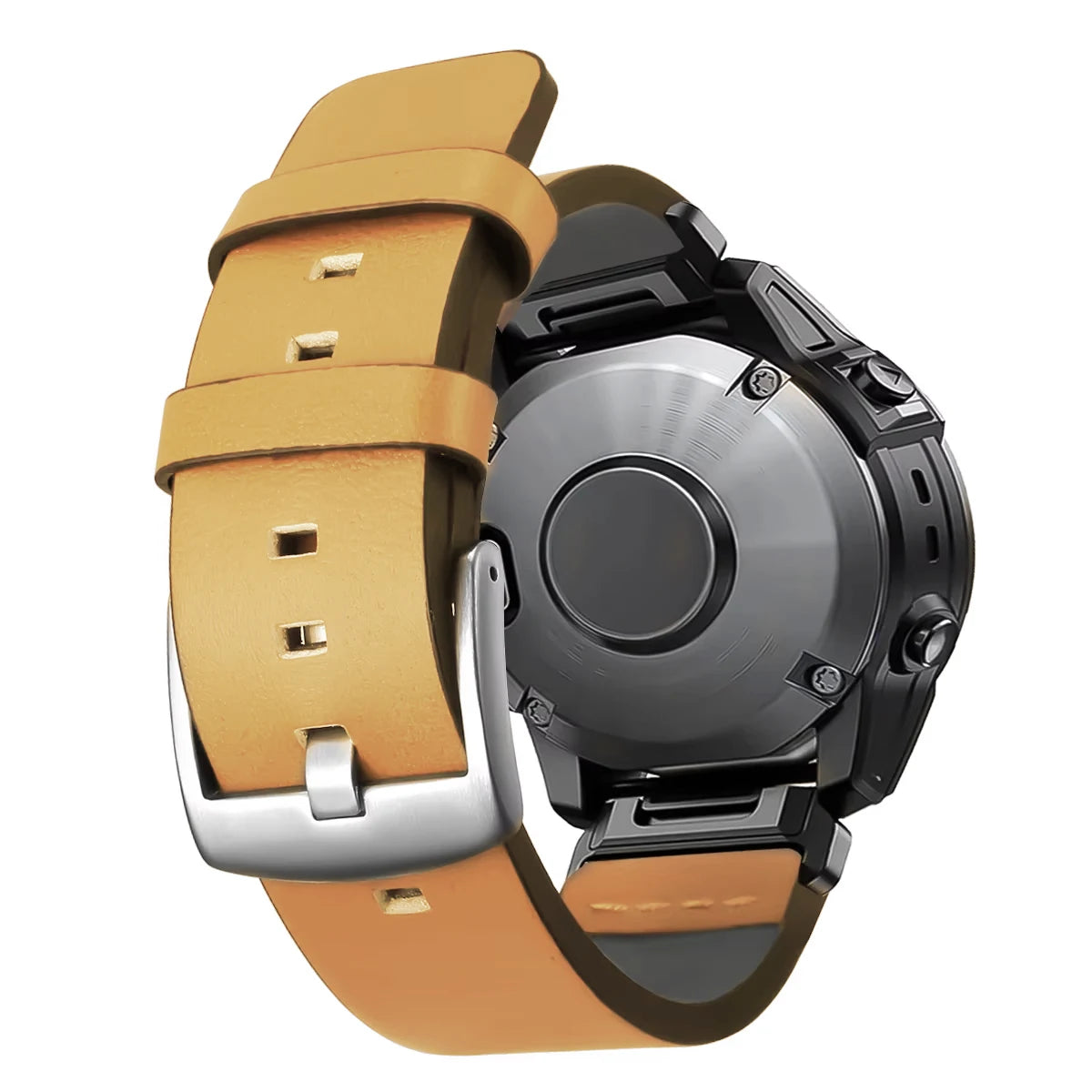 Leather Strap for Garmin Fenix 6X 6 Pro 7X 7 26mm 22mm Quick Fit Watch Band Wristband Forerunner 935 945 955 Smartwatch Bracelet
