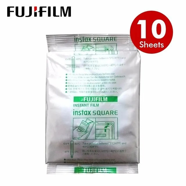 Fujifilm Instax Square Films White Edge Photo Paper For Instax SQ10 SQ40 SQ20 Instant Camera Share SP-3 Printer 10-100 Sheets