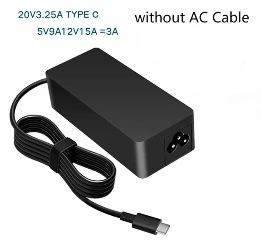 65W USB-C Laptop Charger for Lenovo ThinkPad X13 T14 E15 L13 L14 Yoga T15 Gen 4 3 2,Lenovo Thinkbook 15 Gen 4 3 2 ACL IAP Laptop