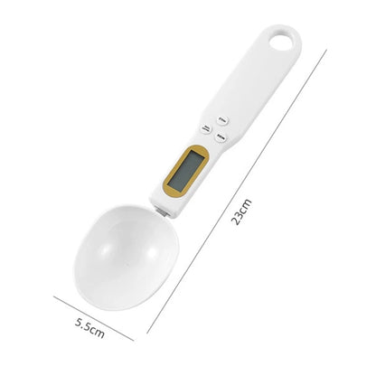 Electronic Kitchen Scale Spoon Weight Measuring Spoon LED Digital Scale Coffee Tea Sugar Spoon Scale Kitchen Tool 500g/0.1g