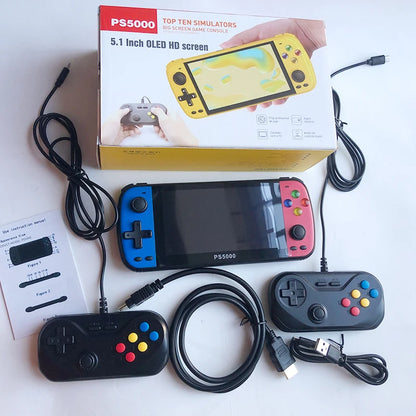 PS5000 5 inch Portable Handheld Game Console for PS1/MAME/MD/NES/SNES Video  Gaming Modern Portable gaming console