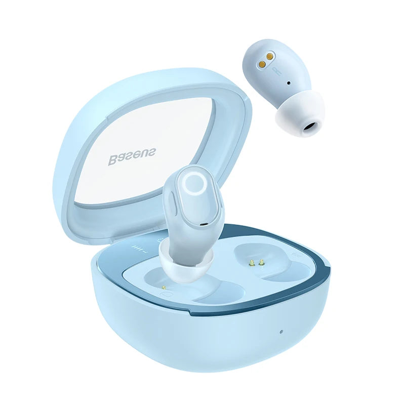Baseus WM02 Plus Earbuds Wireless Bluetooth 5.3 Headphones LED Digital Display Earphones Touch Control headset Comfortable Wear